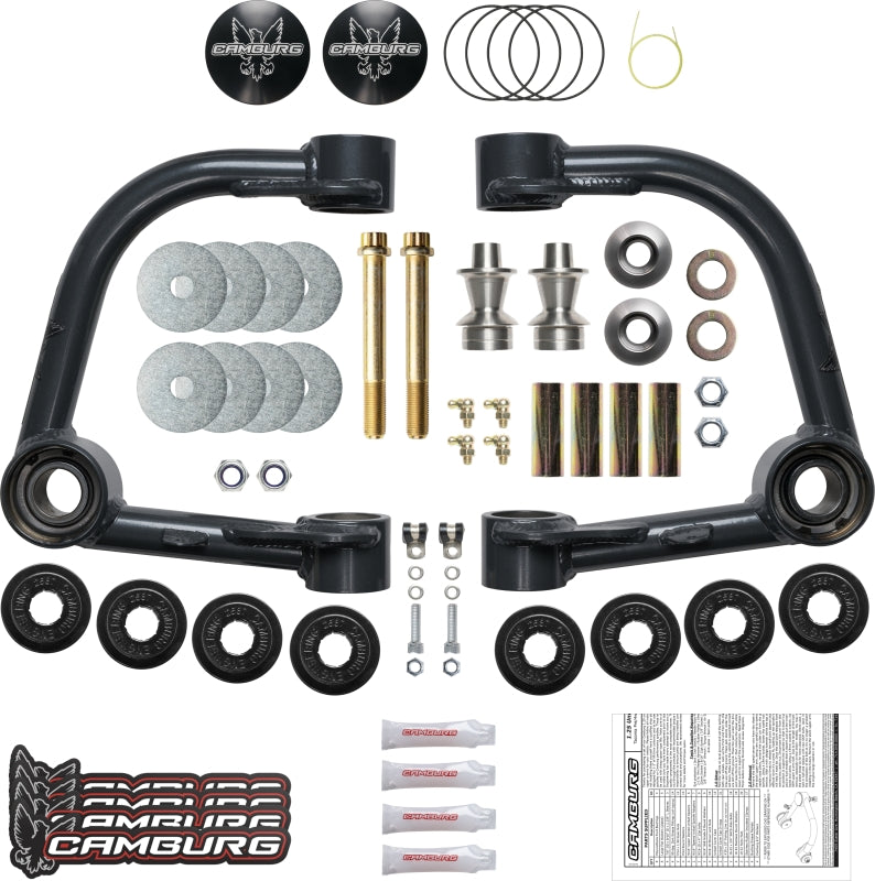 Camburg Toyota Tacoma Pre/4WD 05-23 / 4-Runner 03-23 / FJ 07-14 1.25in Uniball Upper Arms w/ covers-LTW Motorsports