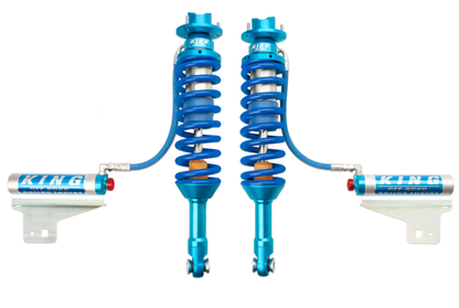 King Shocks 10-14 Ford F150 Raptor 4WD Front 3.0 Dia Remote Reservoir Coilover w/Adjuster (Pair)-LTW Motorsports