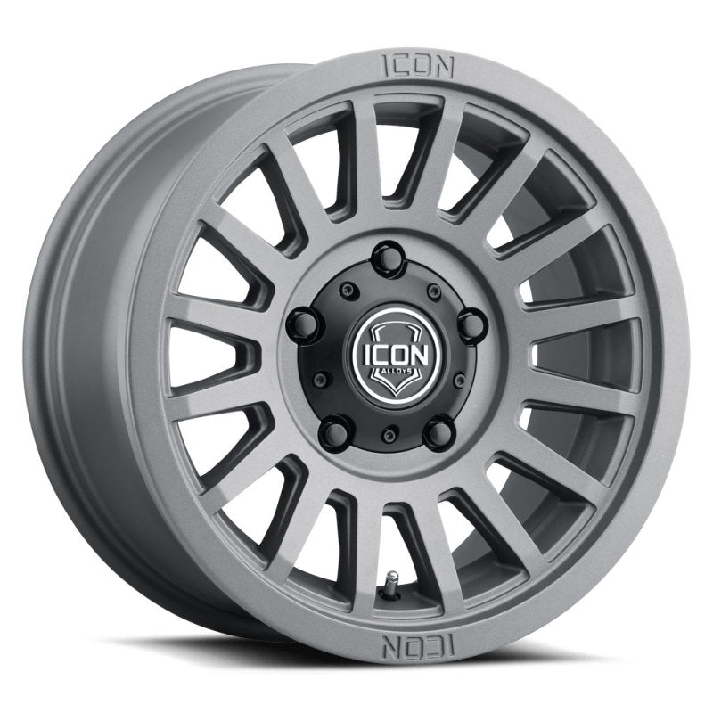 ICON Recon SLX 17x8.5 6x5.5 BP 0mm Offset 4.75in BS 106.1mm Bore Charcoal Wheel-LTW Motorsports