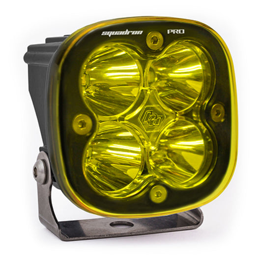 Baja Designs Squadron Pro Work/Scene Pattern Black LED Light Pod - Amber-LTW Motorsports