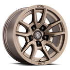 Vector 5 17 X 8.5 / 5 X 150 / 25MM / 5.75 Inch Back Space Bronze, ICON Alloys