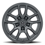 Rebound 17 X 8.5 Satin Black, ICON Alloys