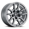 Vector 5 17 X 8.5 / 5 X 150 / 25MM / 5.75 Inch Back Space Titanium, ICON Alloys