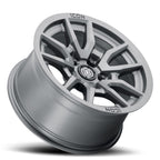 Vector 5 17 X 8.5 / 5 X 150 / 25MM / 5.75 Inch Back Space Titanium, ICON Alloys
