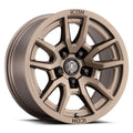 Vector 5 17 X 8.5 / 5 X 5 Inch / -6MM / 4.5 Inch Back Space Bronze, ICON Alloys