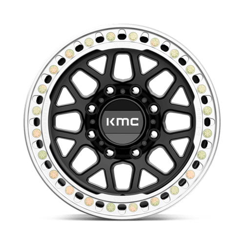 KMC Wheels GRENADE CRAWL BL 17X9 8X6.5 S-BLK -38 KM23579080738N