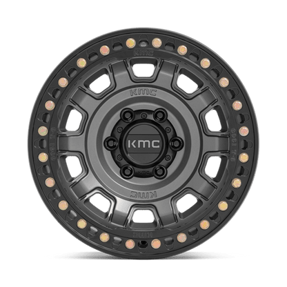KMC Wheels TANK BL 17X9 6X5.5 ANTH -38 KM23679060438N
