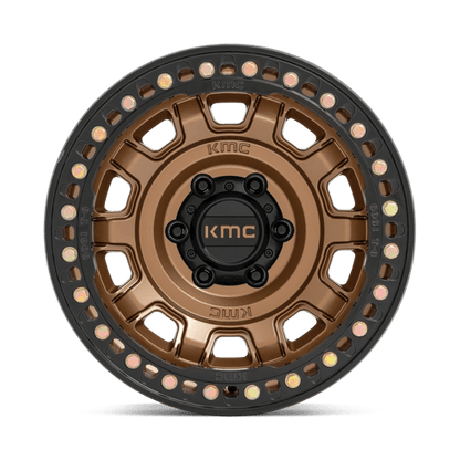 KMC Wheels TANK BL 17X9 6X5.5 M-BRZ -38 KM23679060638N