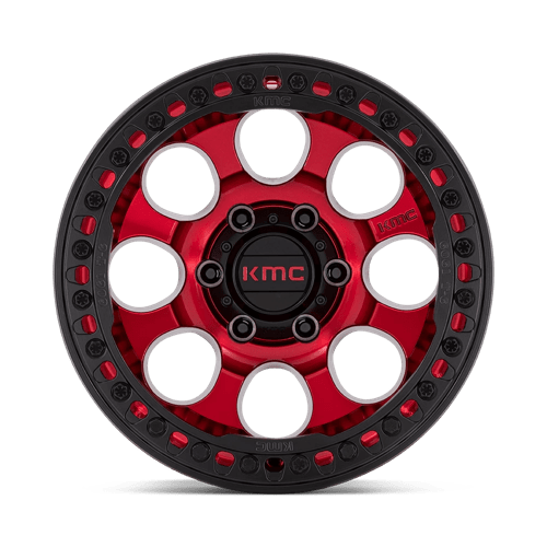 KMC Wheels RIOT BL 17X8.5 6X135 RD-BLK-RG +0 KM237QB17856300