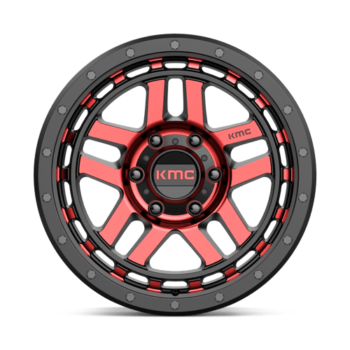 KMC Wheels KM540 17X8.5 6X5.5 G-BLK MCH RTCC 18MM KM54078568918