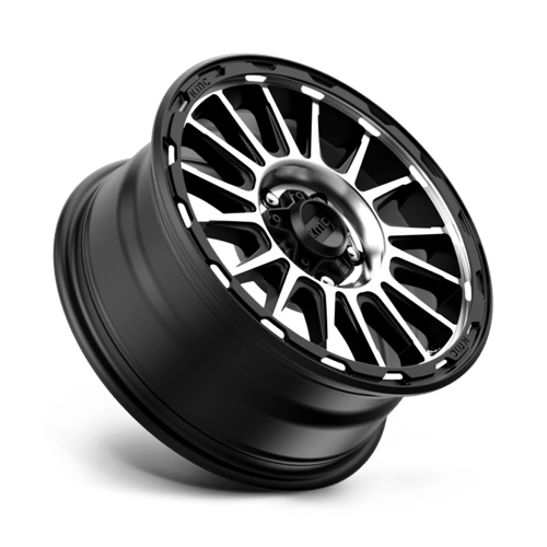 KMC Wheels KM542 16X7 5X4.5 S-BLK MACH 30MM KM54267012530