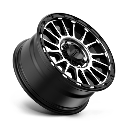 KMC Wheels KM542 16X8 6X5.5 S-BLK MACH 00MM KM54268068500