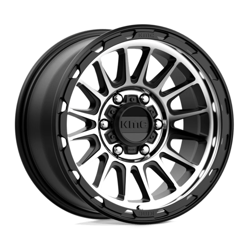 KMC Wheels KM542 17X8.5 6X135 S-BLK MACH 00MM KM54278563500
