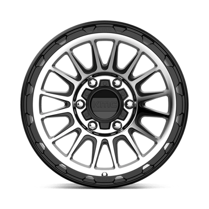 KMC Wheels KM542 17X8.5 6X135 S-BLK MACH 00MM KM54278563500