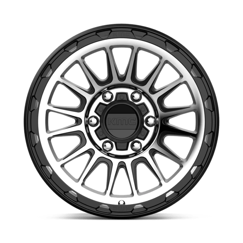 KMC Wheels KM542 17X8.5 6X5.5 S-BLK MACH 00MM KM54278568500