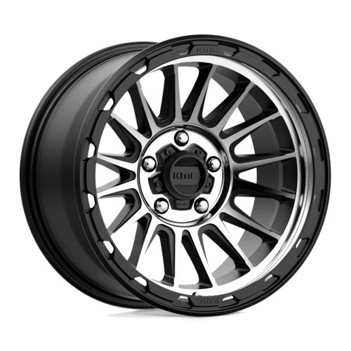 KMC Wheels KM542 17X9 5X5.0 S-BLK MACH -12MM KM54279050512N