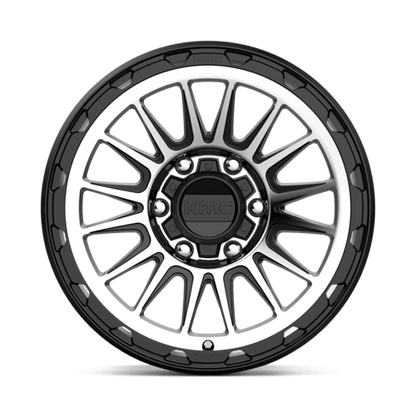 KMC Wheels KM542 17X9 6X4.5 S-BLK MACH 18MM CB 66.1 KM54279064518