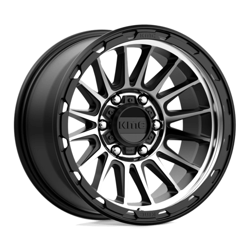 KMC Wheels KM542 17X9 6X5.5 S-BLK MACH -12MM KM54279068512N