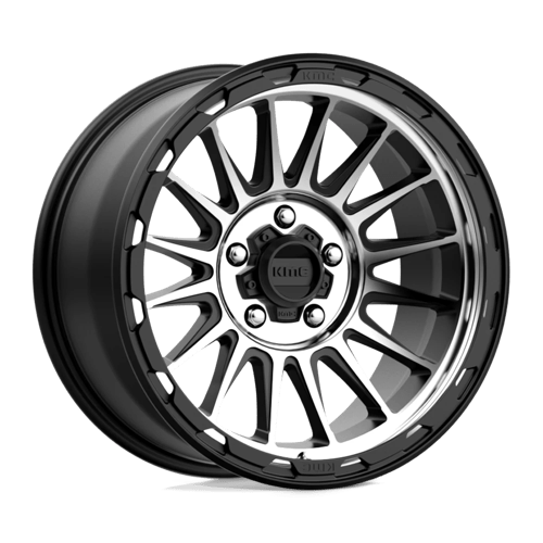 KMC Wheels KM542 18X9 5X5.0 S-BLK MACH 00MM KM54289050500