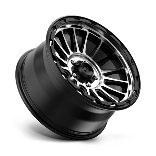 KMC Wheels KM542 18X9 5X5.0 S-BLK MACH 00MM KM54289050500