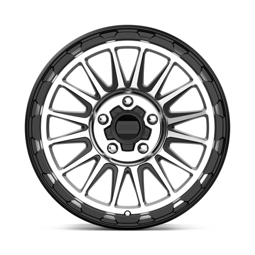 KMC Wheels KM542 18X9 5X5.0 S-BLK MACH 18MM KM54289050518