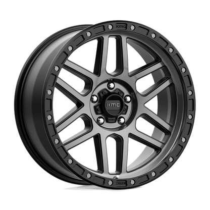 KMC Wheels KM544 20X9 5X150 S-BLK GTCC 25MM KM54429058425