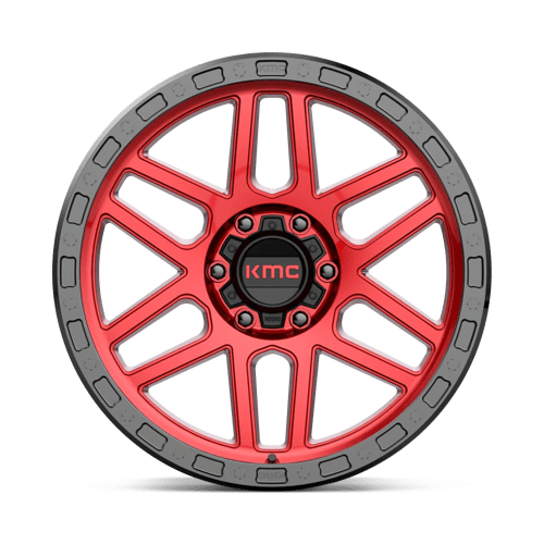 KMC Wheels KM544 20X9 6X135 C-RED BLK-LP 00MM KM54429063900