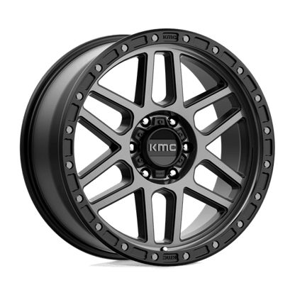 KMC Wheels KM544 20X9 6X5.5 S-BLK GTCC 18MM KM54429068418