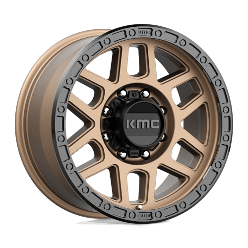 KMC Wheels KM544 18X9 8X6.5 M-BRZ BLK LP 18MM KM54489080618