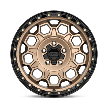 KMC Wheels KM545 17X8 6X5.5 M-BRZ BLK LP 20MM KM54578068620