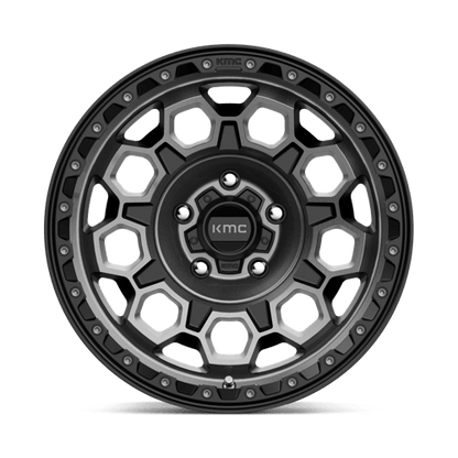 KMC Wheels KM545 17X9 5X5.0 S-BLK GTCC 00MM KM54579050400