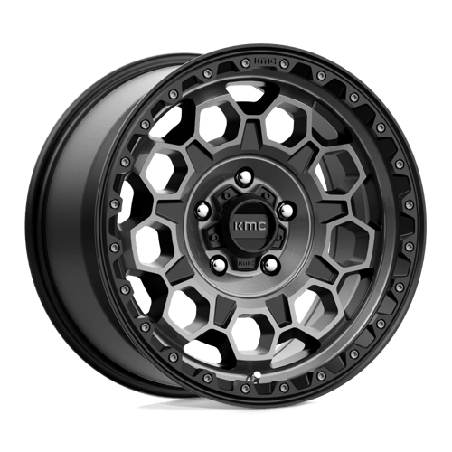 KMC Wheels KM545 17X9 5X5.0 S-BLK GTCC 18MM KM54579050418