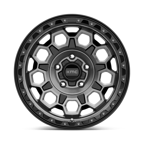 KMC Wheels KM545 17X9 5X5.0 S-BLK GTCC 18MM KM54579050418