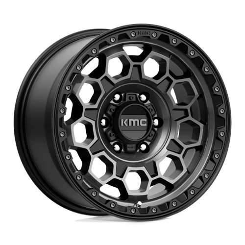 KMC Wheels KM545 17X9 6X5.5 S-BLK GTCC 00MM KM54579068400