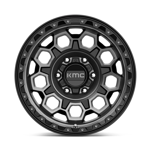 KMC Wheels KM545 17X9 6X5.5 S-BLK GTCC 00MM KM54579068400