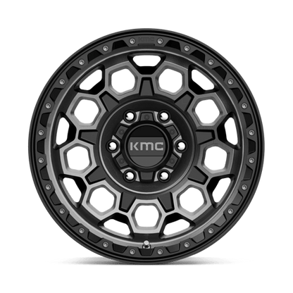 KMC Wheels KM545 17X9 6X5.5 S-BLK GTCC 00MM KM54579068400