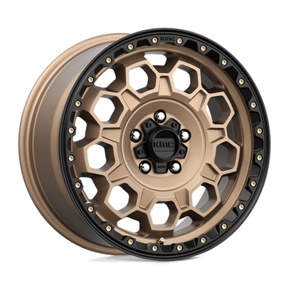 KMC Wheels KM545 17X9 6X5.5 M-BRZ BLK LP -12MM KM54579068612N