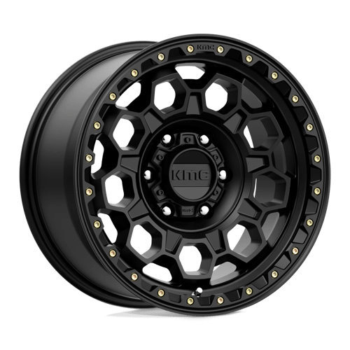 KMC Wheels KM545 17X9 6X5.5 S-BLK 00MM KM54579068700