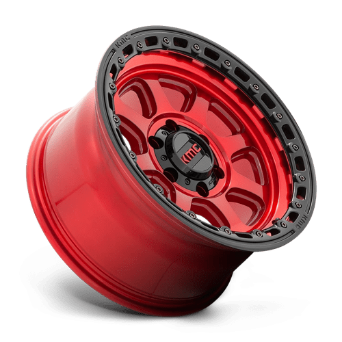 KMC Wheels KM548 17X9 6X5.5 C-RED BLK-LP -12MM KM54879068912N