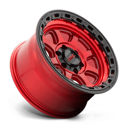 KMC Wheels KM548 17X9 6X5.5 C-RED BLK-LP -12MM KM54879068912N
