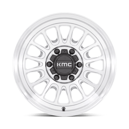 KMC Wheels KM724 IMPACT OL 17X9 5X5.0 SLV-MACH -12 KM72479050512NUS