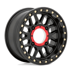 GRENADE UTV BL 15X7 4X156 S-BLK 10MM