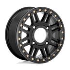 CAGE UTV BL 15X6 4X137 S-BLK BLK-RG +38