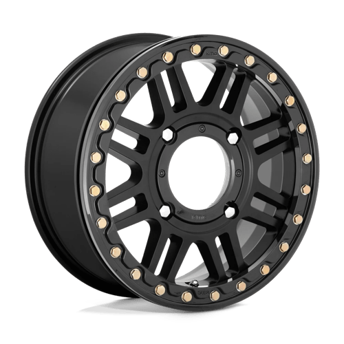 CAGE UTV BL 15X6 4X137 S-BLK BLK-RG +38