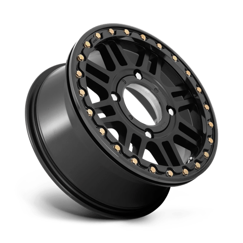 CAGE UTV BL 15X6 4X137 S-BLK BLK-RG +38
