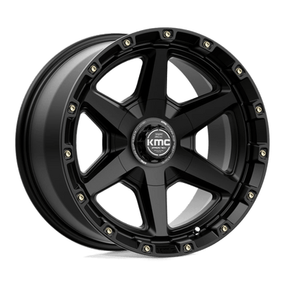KMC Wheels KM101 20X9 5X5.0/5.5 S-BLK 18MM KM10129035718