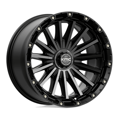 KMC Wheels KM102 20X9 5X5.0/5.5 S-BLK GTCC 00MM KM10229035400
