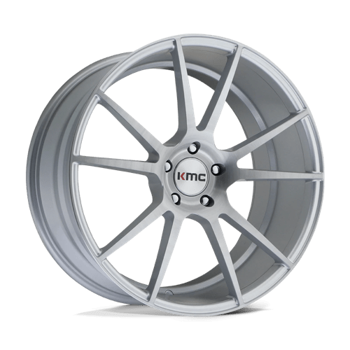 KMC Wheels KM709 20X10 5X112 BRUSHED SLV 40MM KM70921057440