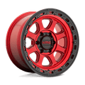 KM548 18X9 8X6.5 C-RED BLK-LP 00MM