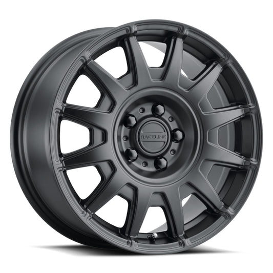 Raceline 401B Aero 15x7in / 5x114.3 BP / 15mm Offset / 72.62mm Bore - Satin Black Wheel